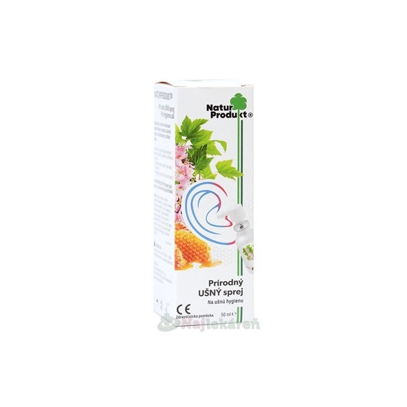 NaturProdukt Přírodní ušní sprej pro ušní hygienu 50 ml