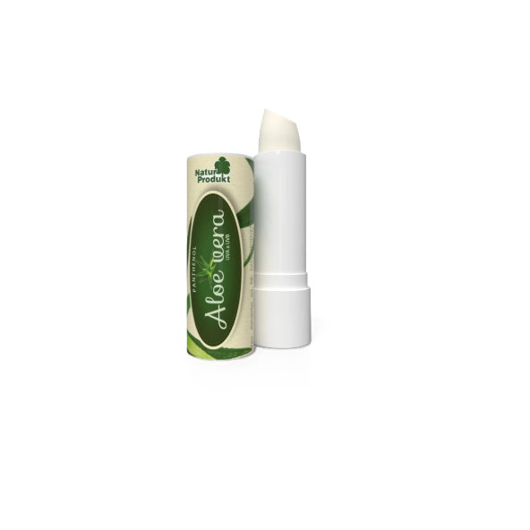 Naturprodukt Panthenolový balzám na rty Aloe vera 4 g