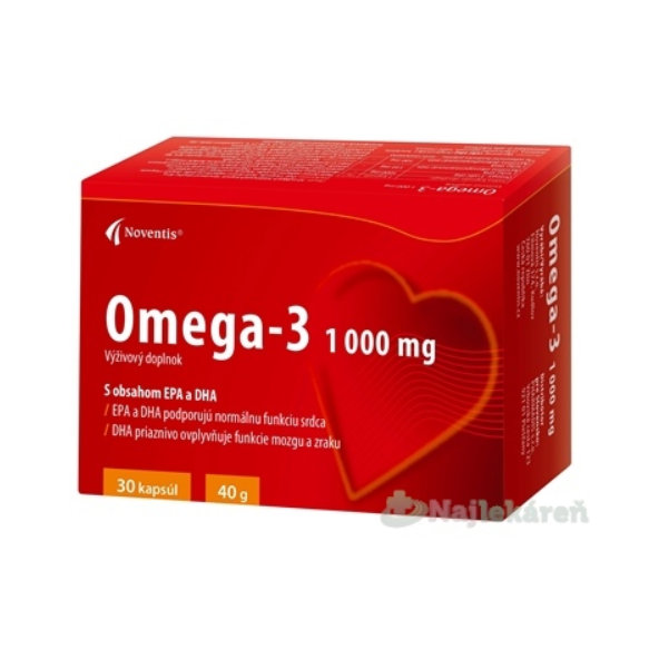 Noventis Omega-3 1000 mg 30 kapslí