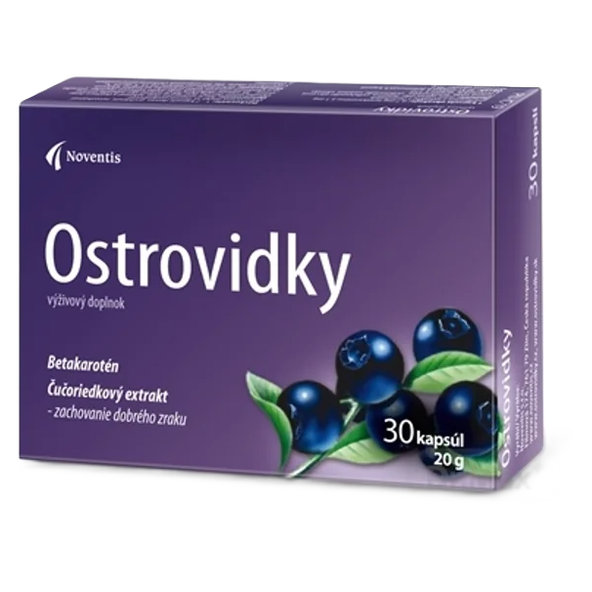 Noventis Ostrovidky 30 kapslí