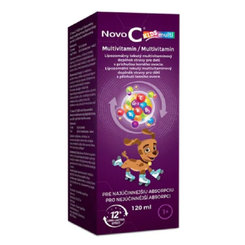 Novo C Kids Multivitamin tekutý lesní ovoce 120 ml