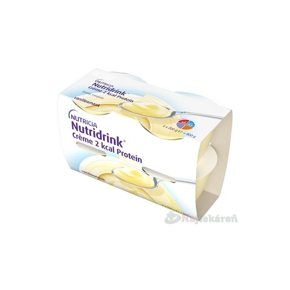 Nutridrink Crème 2 kcal Protein vanilka 24x200 g