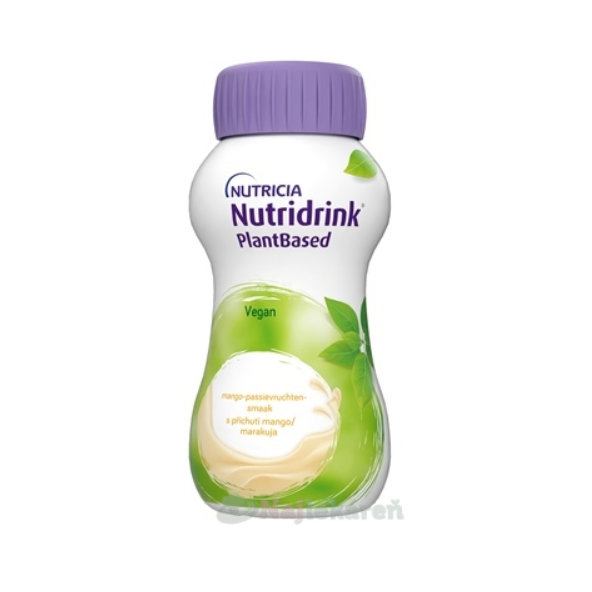 Nutridrink PlantBased s příchutí mango/marakuja 4 x 200 ml