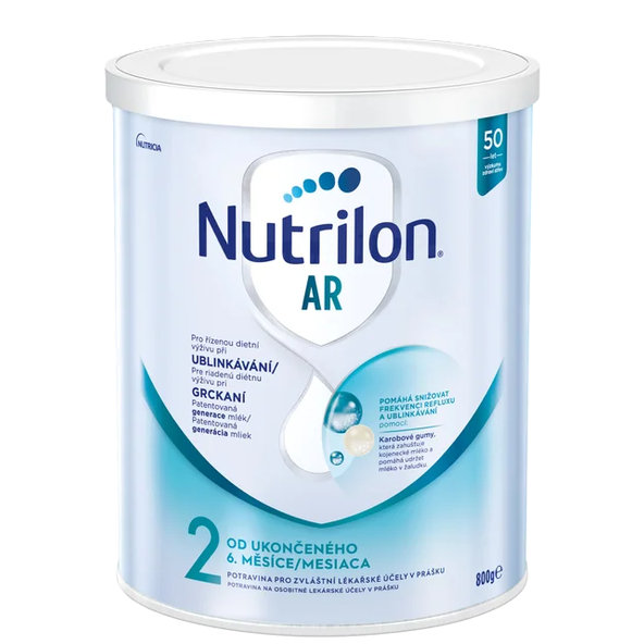 Nutrilon 2 AR mléčná výživa při ublinkávání od 6. měsíce 800 g