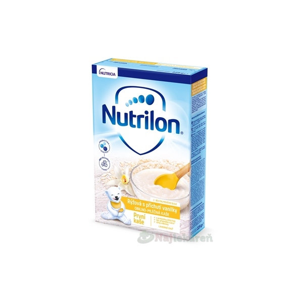 Nutrilon První kaše obilno-mléčná rýžová vanilka 225 g