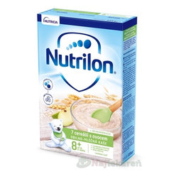 Nutrilon obilno-mléčná kaše 7 cereálií s ovocem 225 g