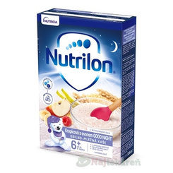 Nutrilon Good Night obilno-mléčná kaše krupicová s ovocem 6 m+ 225 g