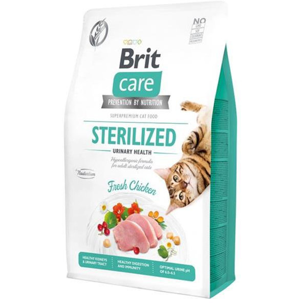 Brit Care Cat Grain-Free granule Sterilized Urinary Health 2 kg