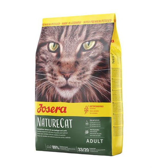 Josera krmivo pro kočky bez obilovin NatureCat GF 10 kg