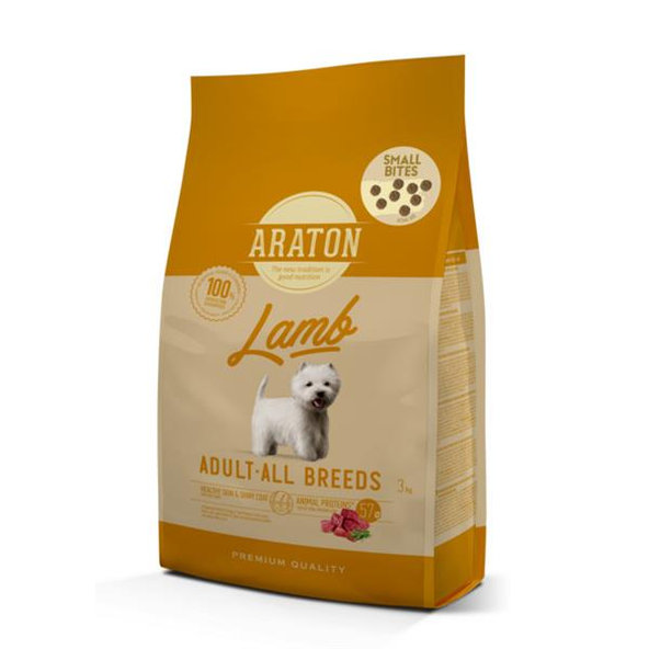 ARATON Dog Adult Lamb granule pro dospělé psy všech plemen 3 kg