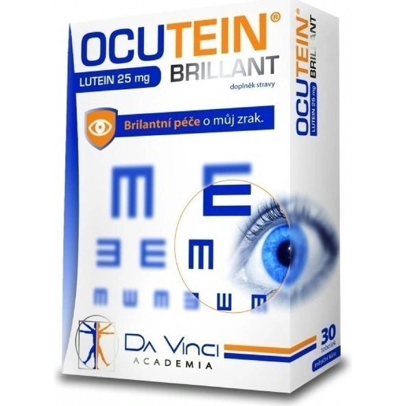 Ocutein Brillant Lutein 25 mg Da Vinci 30 kapslí