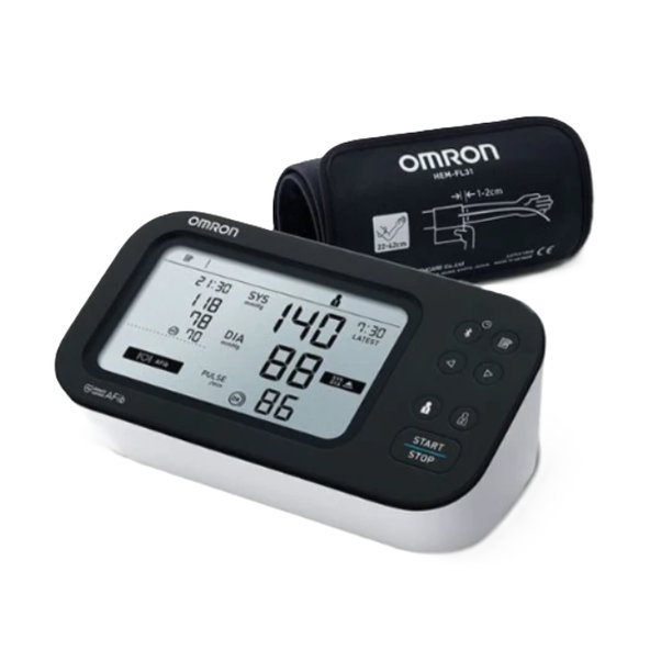 OMRON M7 Intelli IT AFIB tlakoměr na rameno + adaptér zdarma set