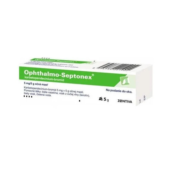 Ophthalmo-Septonex 5 g oční mast