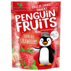 Penguin Fruits Strawberry BIO lyofilizovaná jahoda 10 g