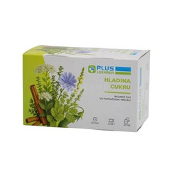 Plus lekáreň Hladina cukru bylinný čaj v sáčcích 30 g