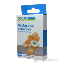 Plus Lekáreň Náplast na kuří oka s kyselinou salicylovou 12 ks