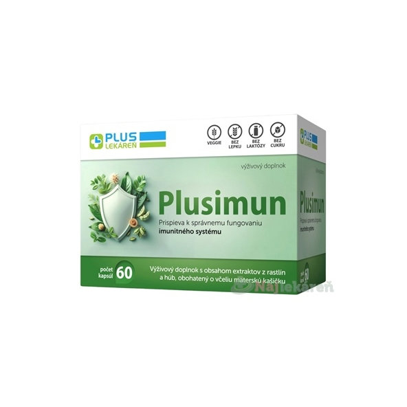 Plus Lekáreň Plusimun na imunitu 60 kapslí