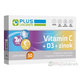 Plus Lekáreň vitamin C + D3 + zinek 30 tablet