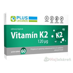 Plus Lekáreň vitamín K2 120 µg 60 tablet