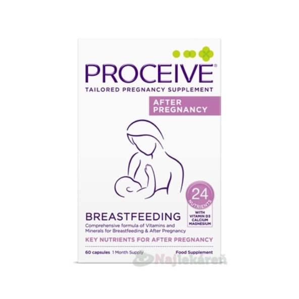 PROCEIVE After Pregnancy Breastfeeding 60 kapslí