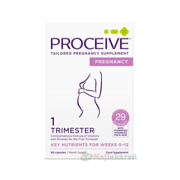 PROCEIVE Pregnancy Trimester 1 60 kapslí