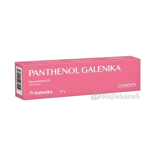 Galenika Panthenol Cream Dexpanthenol 5% krém 30 g