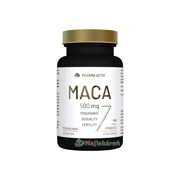 Pharma Activ Maca 500 mg 90 kapslí