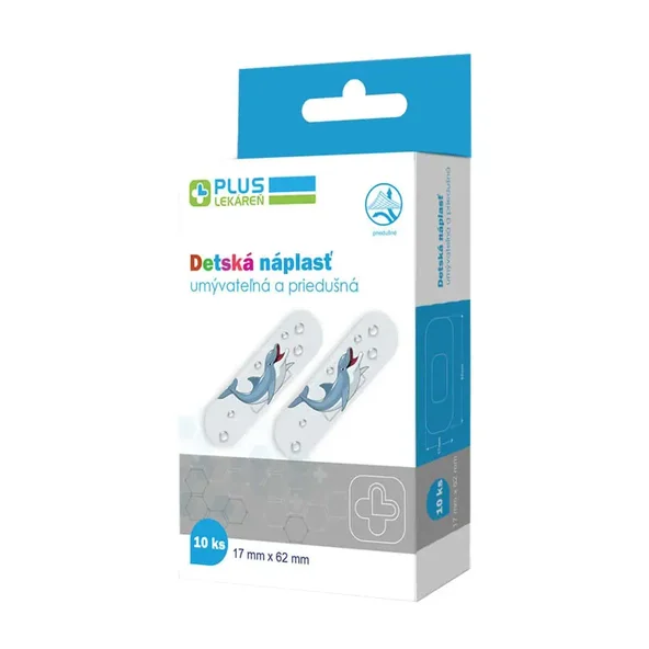 Plus Lekáreň Dětská náplast 17 x 62 mm 10 ks