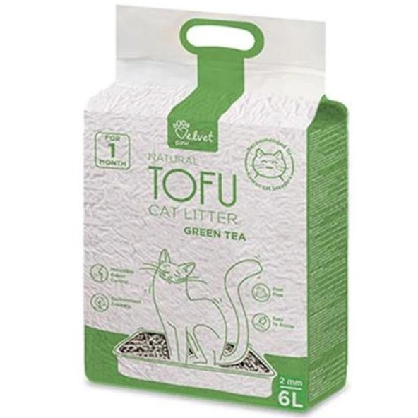 Velvet Paw Tofu zelený čaj podestýlka 6 l