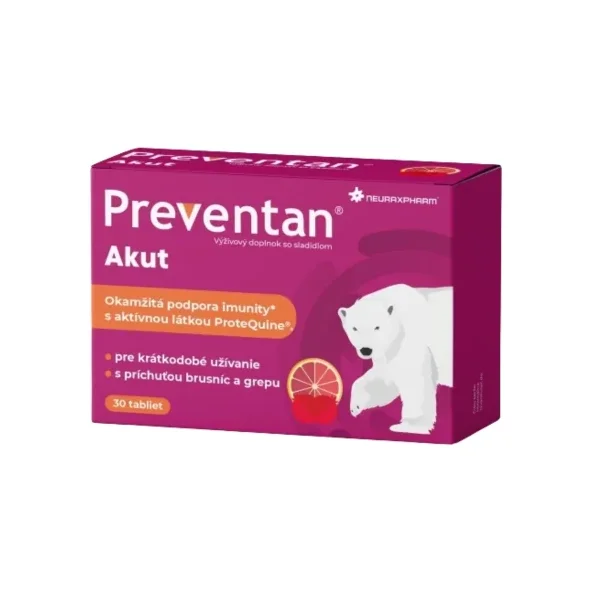 Preventan Akut brusinka grep 30 tablet