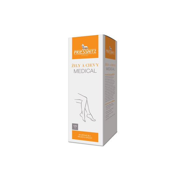 Priessnitz žíly a cévy Medical 125 ml
