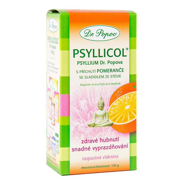 DR. POPOV Psyllicol pomeranč 100 g