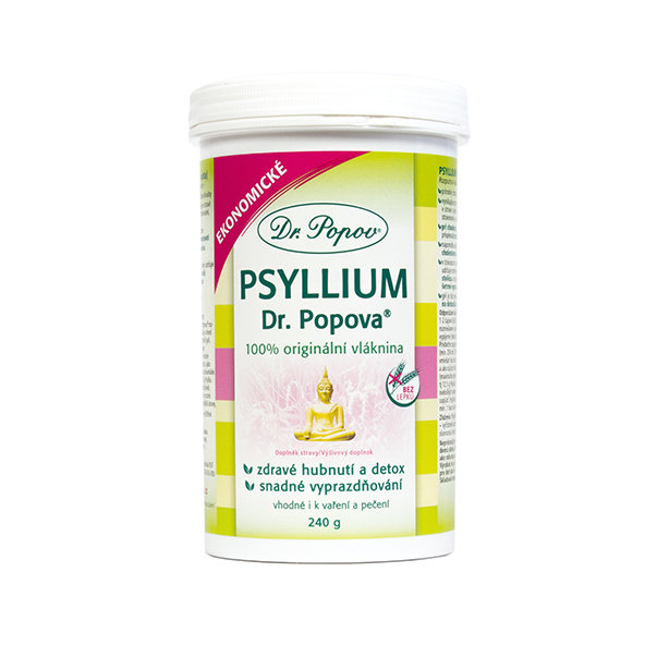 DR. POPOV Psyllium prášek 240 g