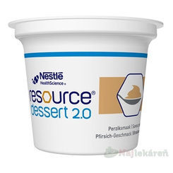 Resource Dessert 2.0 broskev 4x125 g