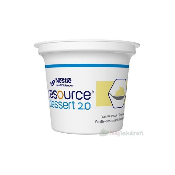 Resource Dessert 2.0 vanilka 4x125 g