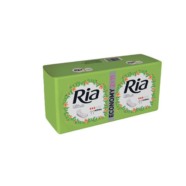 RIA Ultra Normal Duopack menstruační vložky 2 x 11 ks