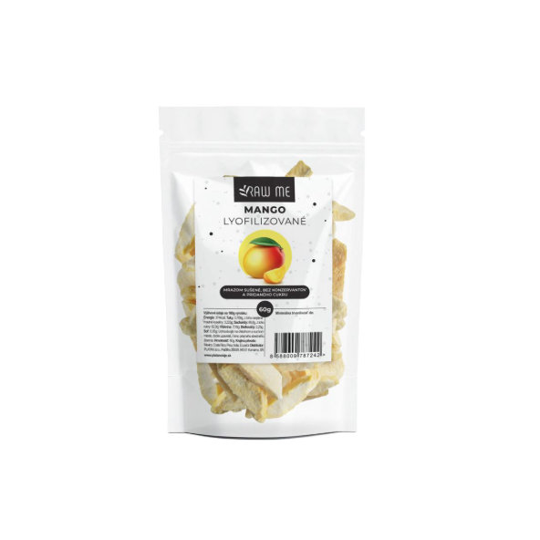 Raw Me Mango lyofilizované ovoce 60 g