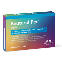 Reuteral Pet vícekmenová probiotika pro psy 30 kapslí