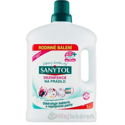 Sanytol Dezinfekce na prádlo rodinné balení vůně bílé květy 1,5 l