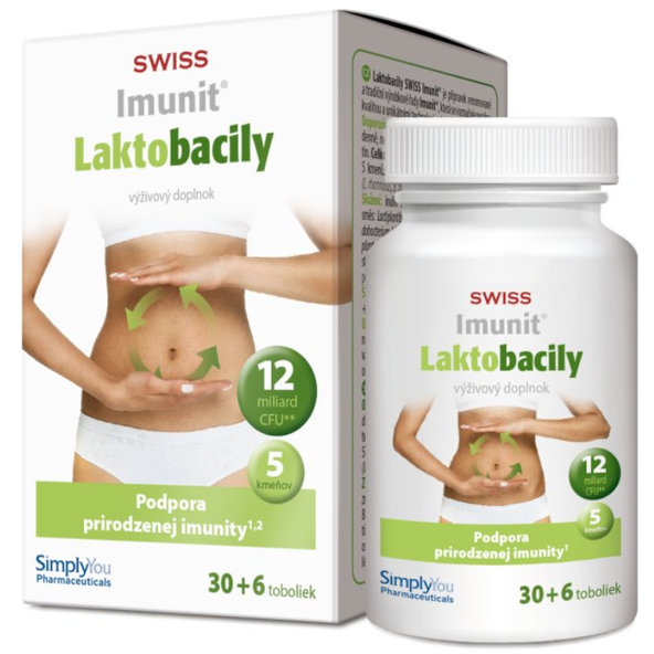 Swiss Imunit Laktobacily 36 kapslí