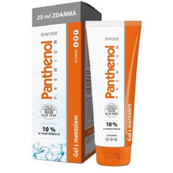 Panthenol Swiss Premium gel s mentolem po opalování 100+25 ml