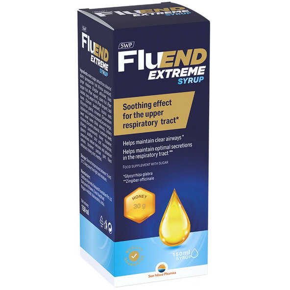 SWP FluEND EXTREME SYRUP sirup s medovou příchutí 150 ml