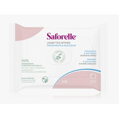 Saforelle intimní ubrousky 10 ksv