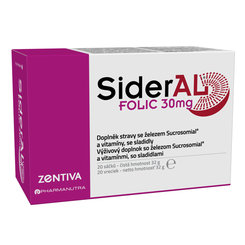 Zentiva Sideral Folic 30 mg 20 kapslí