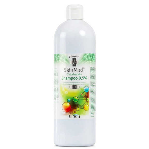 SkinMed Chlorhexidine Shampoo 0,5% šampon pro psy, kočky a koně 236 ml