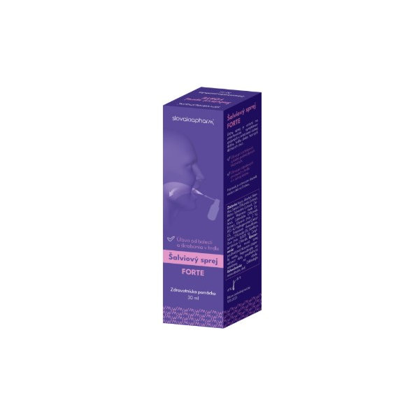 Slovakiapharm šalviový sprej FORTE 30 ml