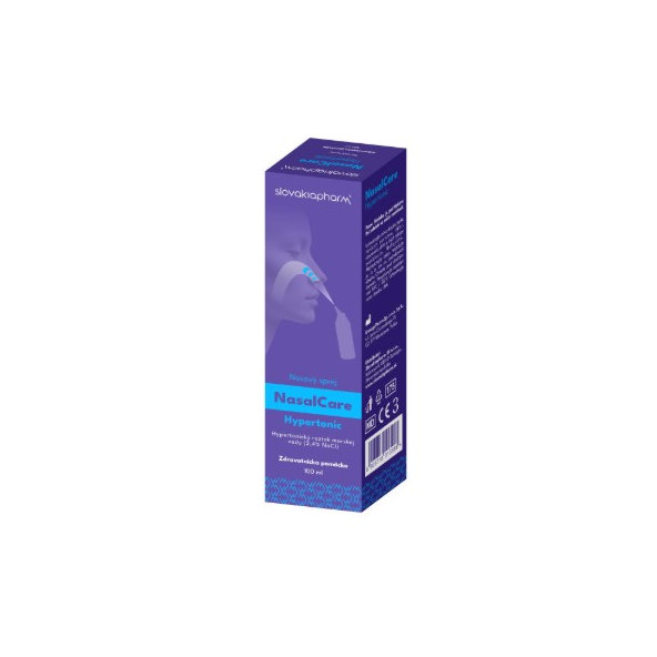 Slovakiapharm NasalCare hypertonický nosní sprej 100 ml
