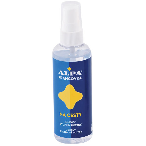 Alpa Francovka na cesty lihový bylinný roztok rozprašovač 100 ml