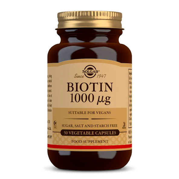 Solgar Biotin 1000 µg 50 kapslí