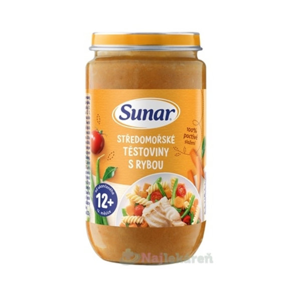 Sunar středomořské těstoviny s rybou 235 g